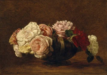 Roses dans un bol, 1883
