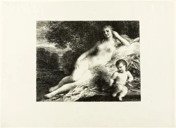 Vénus et Cupidon, deuxième planche