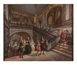 Le jeune Louis XV à Versailles