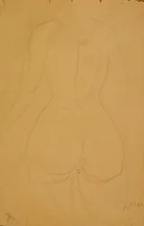 Femme Nue à mi-corps