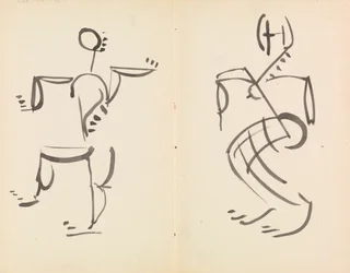 Figures dansantes masculines et féminines