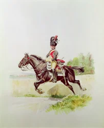 Soldat de la Garde impériale à cheval, 1898