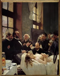 Le Dr Jules-Émile Péan (1830-1898) enseignant à l