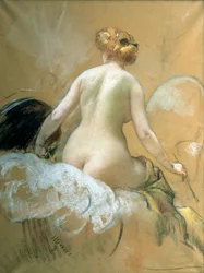 Esquisse pour une fresque de plafond pour le Palais de l