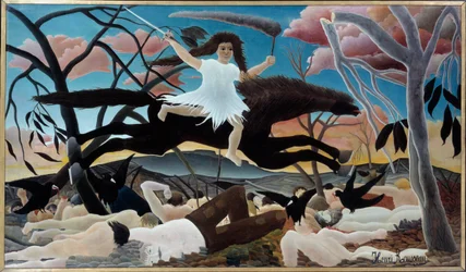 La guerre ou la chevauchée de la discorde (peinture par Henri Le Douanier Rousseau)