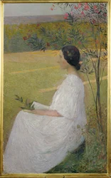 La muse (peinture sur toile)