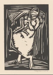 Femme portant un sac sur son dos