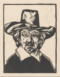 Homme avec chapeau