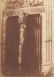 Amiens, façade nord du transept, 1852
