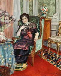 Femme assise dans un fauteuil, 1911
