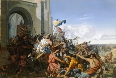 Mort de Robert le Fort à la bataille de Brissarthe, 866
