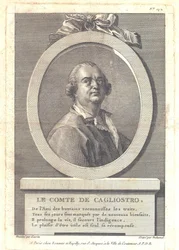 Comte Alessandro di Cagliostro 1743-1795, 1781