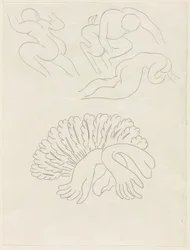 Autre Eventail, de Mademoiselle Mallarmé, plate 21 from Poesies de Mallarmé