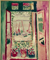 Fenêtre ouverte à Collioure 1905 (huile sur toile)