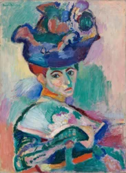 Femme au chapeau