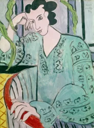 La Hongroise en blouse verte