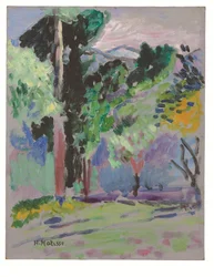 Paysage à Collioure, vers 1905-1906 (huile sur panneau)