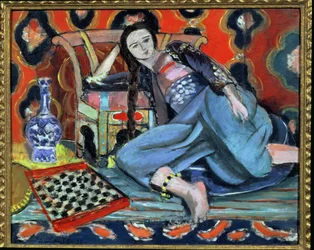 Odalisque avec une chaise turque