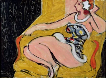 Danseuse assise