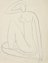 Femme assise