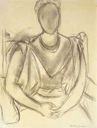Sitting Woman ; Femme Assise