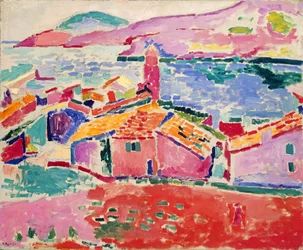 Vue de Collioure, vers 1905 (huile sur toile)