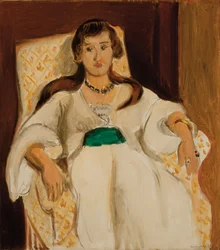 Woman in an Armchair; Femme au fauteuil