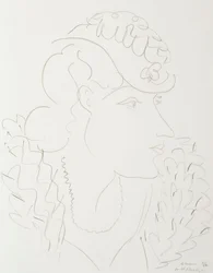 Femme au chapeau