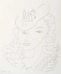 Femme au chapeau