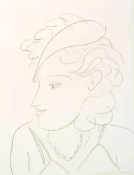Femme au chapeau
