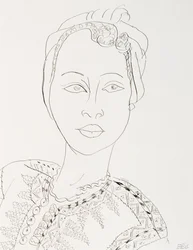 Femme avec turban