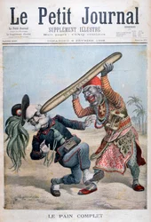 Caricature de Francesco Crispi, homme politique italien