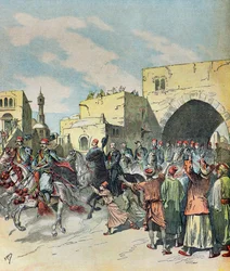Entrée du consul français Charles Ledoulx