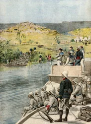 Expédition militaire à Madagascar, 1895 (Illustration)