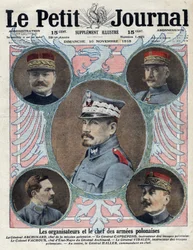 Première Guerre mondiale 1914-1918. Les organisateurs et le chef de l
