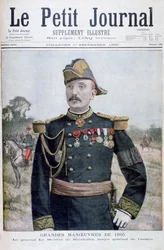 Général Raoul le Mouton de Boisdeffre, soldat français, 1895