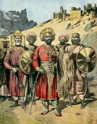 Portrait de Ménélik 2, 1895 (Illustration)