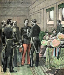 Remise de la médaille du Dahomey