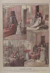 Le mystère de Gouffe, illustrations de 