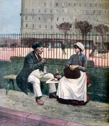 Le déjeuner des ouvriers, 1891