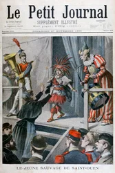 Le jeune sauvage de Saint-Ouen, Paris, 1898