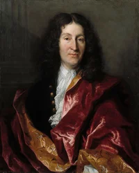 Portrait de Jean de La Fontaine 1621-1695, 1699
