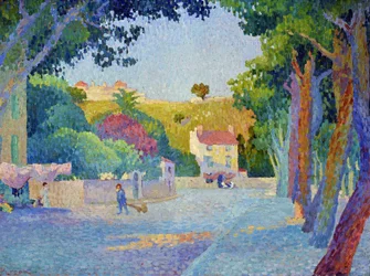 Place des Lices à Saint-Tropez