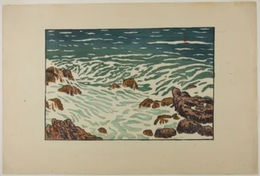 Petite vague montante, Pointe de la Haye