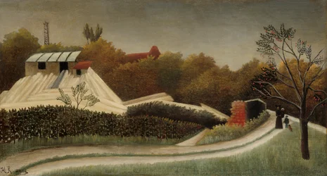 Scierie, banlieue de Paris