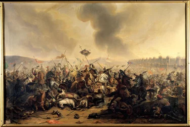 Bataille menée par le Sultan Kilij-Arslan contre les croisés assiégeant la ville de Nicée en 1097