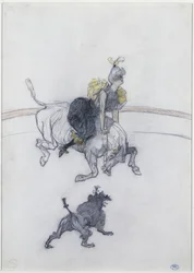 Au Cirque: Le Salut, 1899