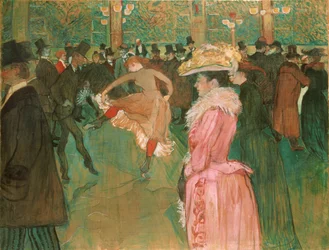 Au Moulin Rouge : La danse