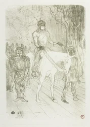Entrée de Brasseur, dans Chilpéric
