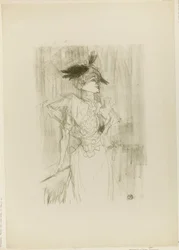 Mademoiselle Marcelle Lender, Debout